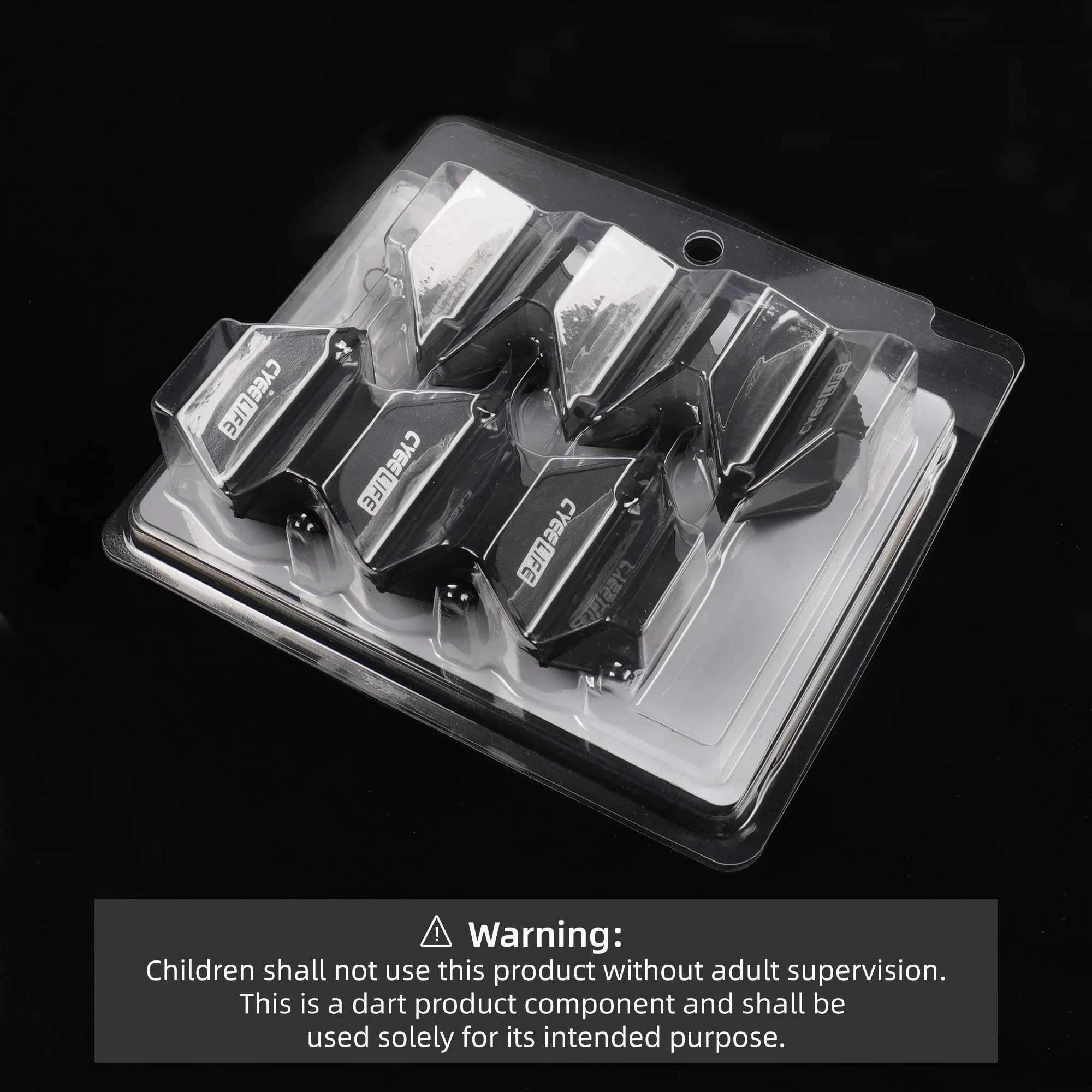 CyeeLife 6PCS Dart Flight Standard Shape regular Flight +12pcs Spring Dart Accessorie Set Durable Anti-Fal Y240807