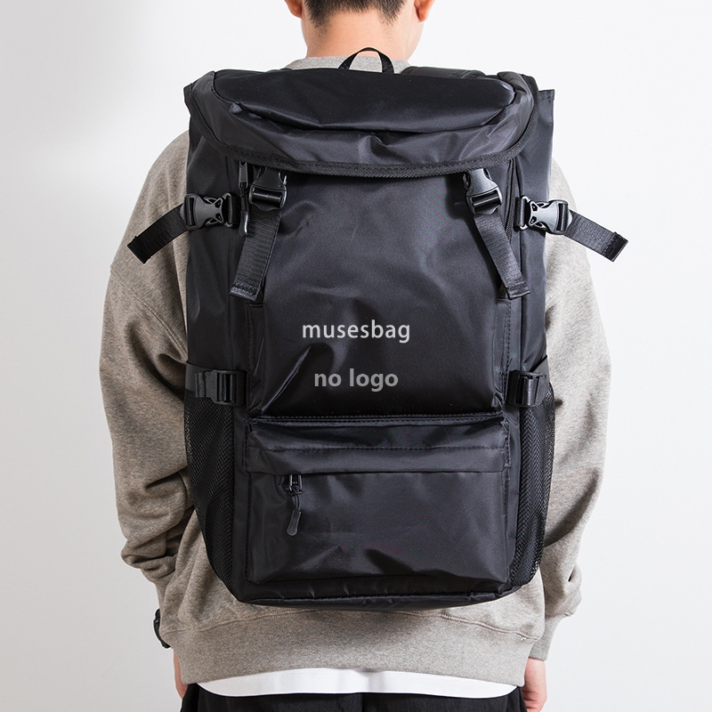 Men's large capacity backpack Oxford cloth fashion outdoor travel backpack male college students schoolbag computer bag