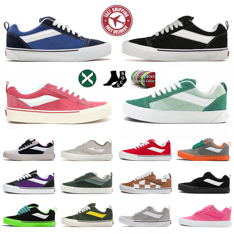 Low Platform Skate Casual Canvas Shoes Designer Striped Woman Black White Rose Pink Olive Classic OG Loafers School Skateboard Sneakers Flat Board Shoes