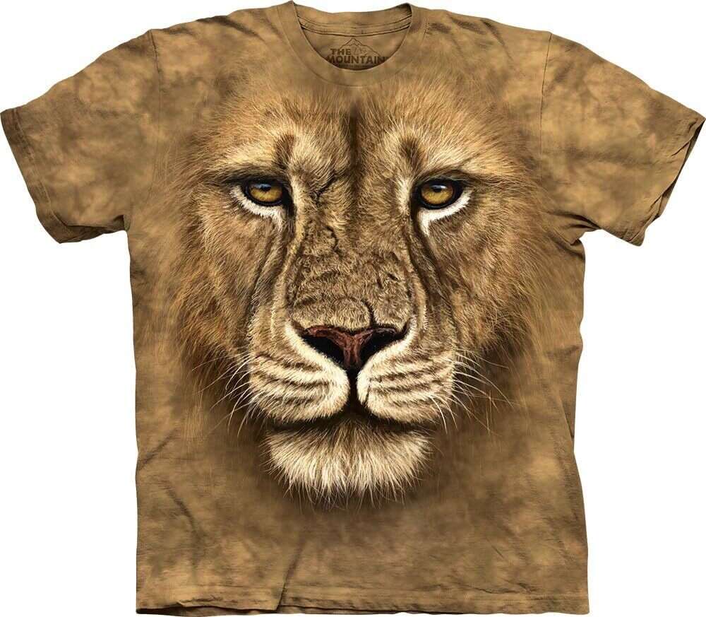 T shirt Mens Zoo Unisex Adult Lion Warrior shirts tshirt graphic tee Casual tops summer clothes Short sleeve