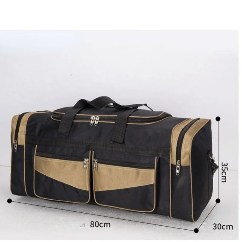 Large Capacity Mens Travel Bag Waterproof Big Duffle for Women Oxford Weekend Trip Hand Luggage Packing Storage Bags bolsos 240809