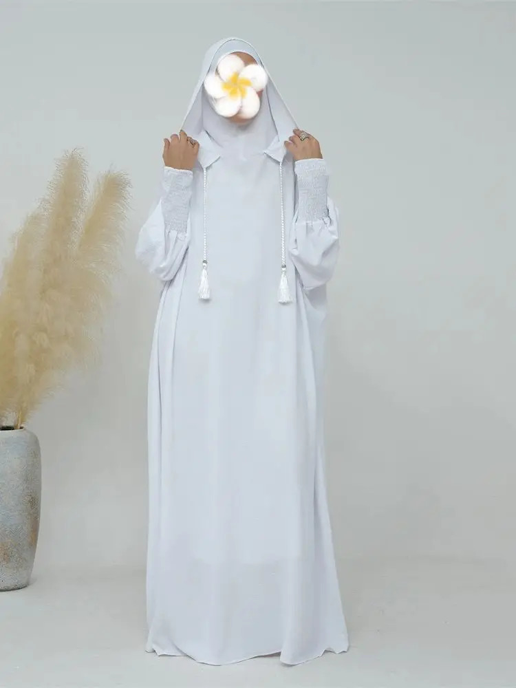 Ramadan Niqab Khimar Muslim Abaya Dubai Turkey Islam Prayer Clothes African Dresses For Women Dress Kaftan Robe Femme Musulmane 240809