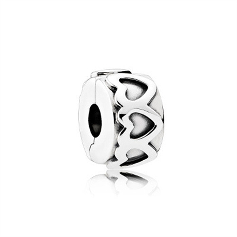 European 925 Sterling Silver Safety Charms Women For PAN Design Fits 3mm Snake Chain Bracelets Birthday Christmas Gift DIY Making Jewelry B057