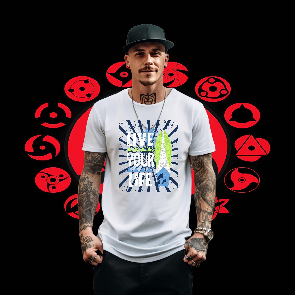 Loose Fit Men Tshir… - image