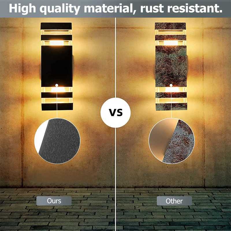 LED Wall Light E27 Bulb socket Sconce Outdoor Waterproof External Decor Stairs Lights Entrance Fixture Home Decorative Lamp WallCL24089
