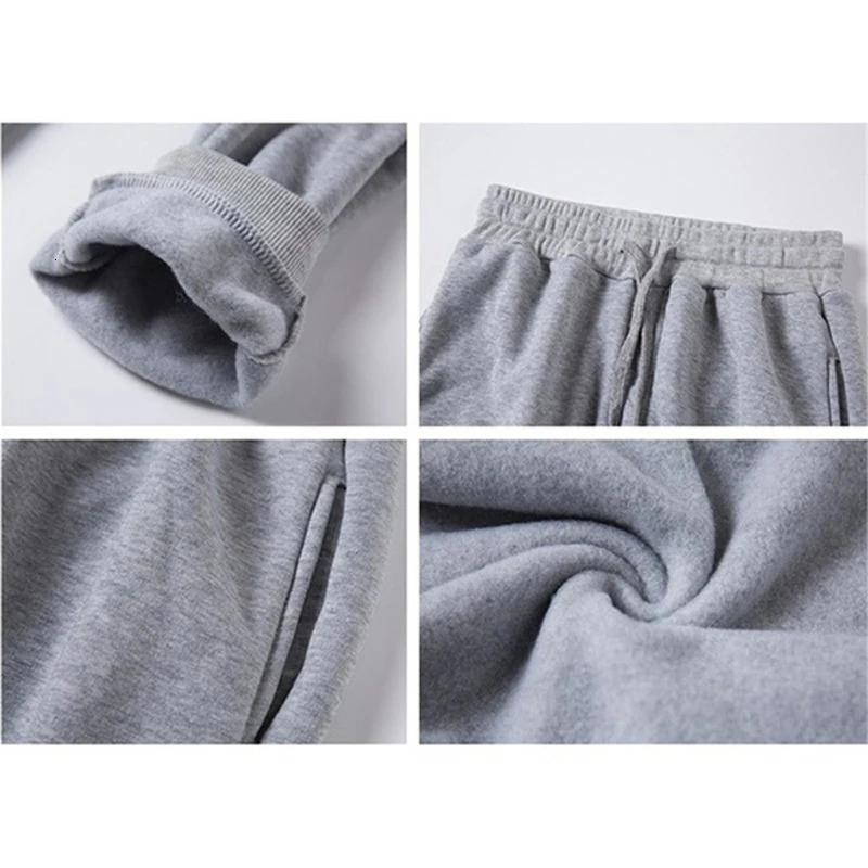 Classic Mens Solid Color Tracksuit Hooded Sweatshirts and Jogger Pants High Quality Male Daily Casual Sports Hoodie Jogging Suit 240808