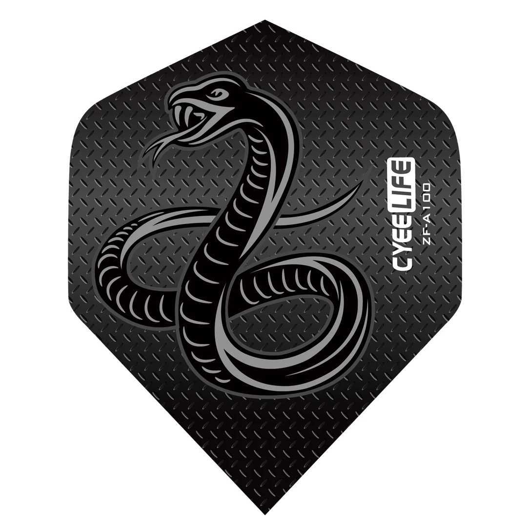 CyeeLife 30PCS Cool Standard Dart Flights Nice Darts Flight Dardos Feather Outdoor Wing Tail Mixed Pattern Y240807