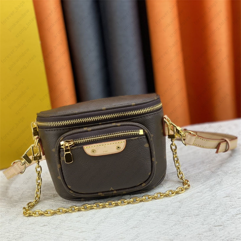 Luxury Fanny Packs Denim Bumbag Man Women Designer Crossbody Bags Mens Belt Bag Fashion Brand Mini Bum bag Chains Chestbag Purse 12 styles CSG2408094-10