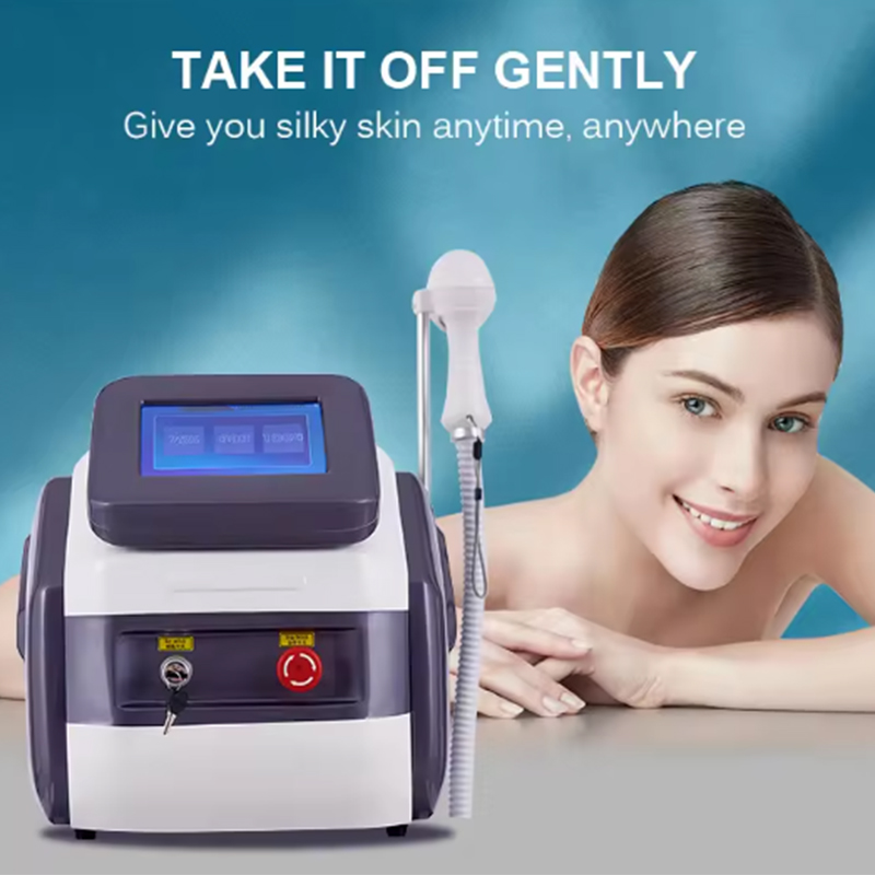 Professional Ice Cooling System 808Nm Hair Removal Painless Permanent Bikini Laser Hair Removal Machine