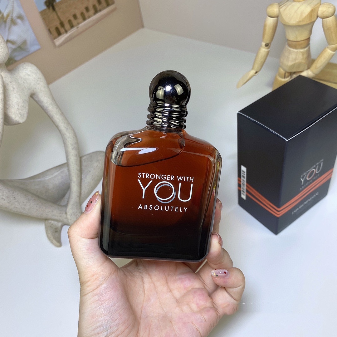 Male STRONGER WITH YOU INTENSELY Absolutely Perfume For Mens Women 100Ml Cologne Long Lasting Fragrance Eau De Parfum Spray Fast Delivery