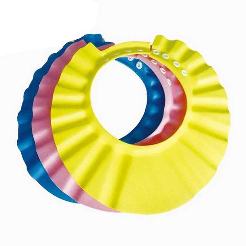 2023 hot selling baby shower cap pad cap adjustable baby shower protection eye waterproof shampoo splash conditionerW240717vbn
