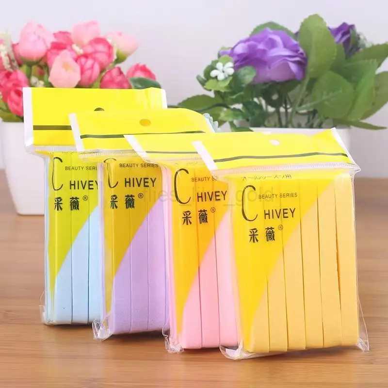 12 pieces/set of facial cleansing sponge foam compressed shampoo cosmetic stick tools face pads makeup removal skincare tools W240809