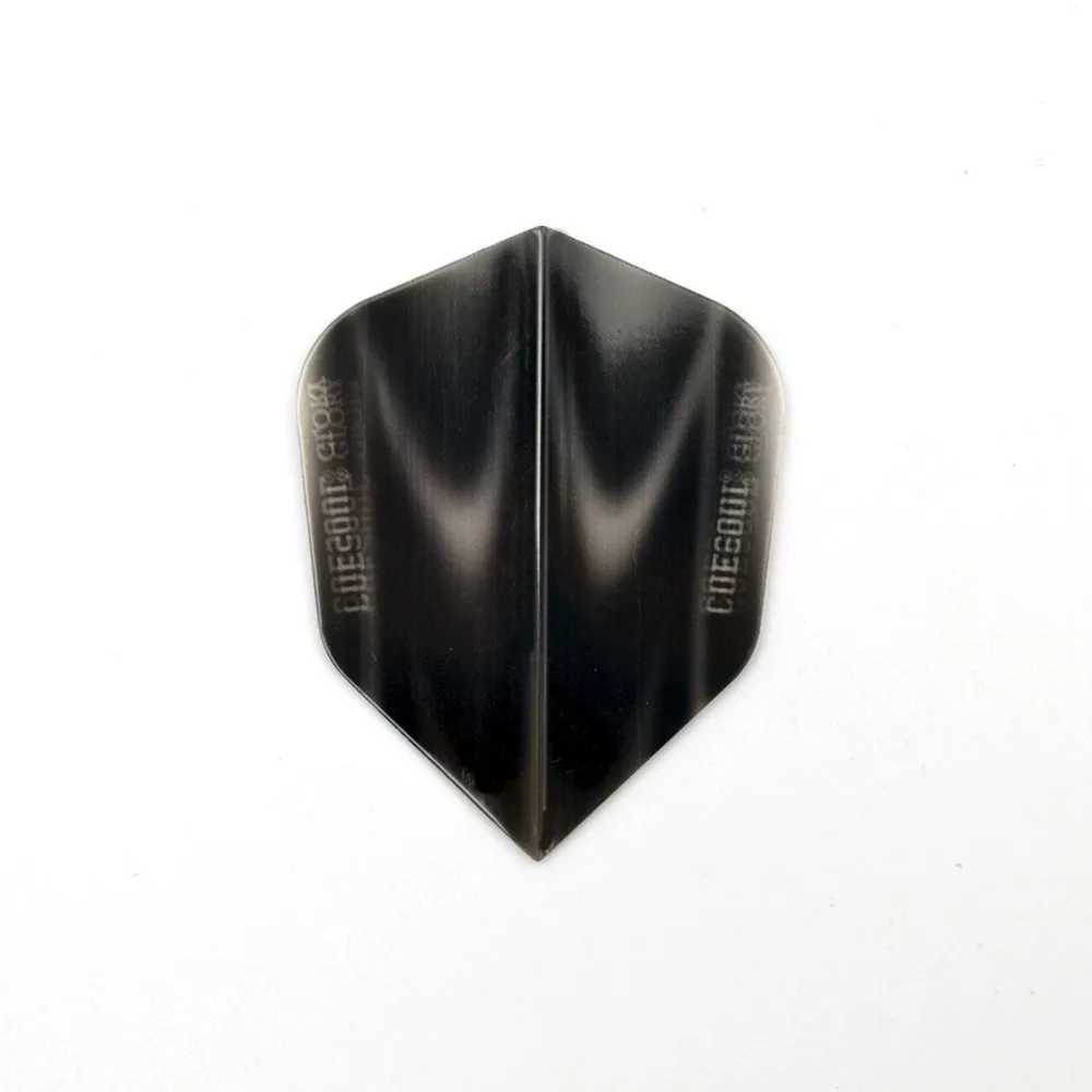 CUESOUL 12pcs 4 Sets Extra Thick Translucent Dart Flights Tails Wings Dardos Feather Leaves For Dartboard Games Accessories Y240807