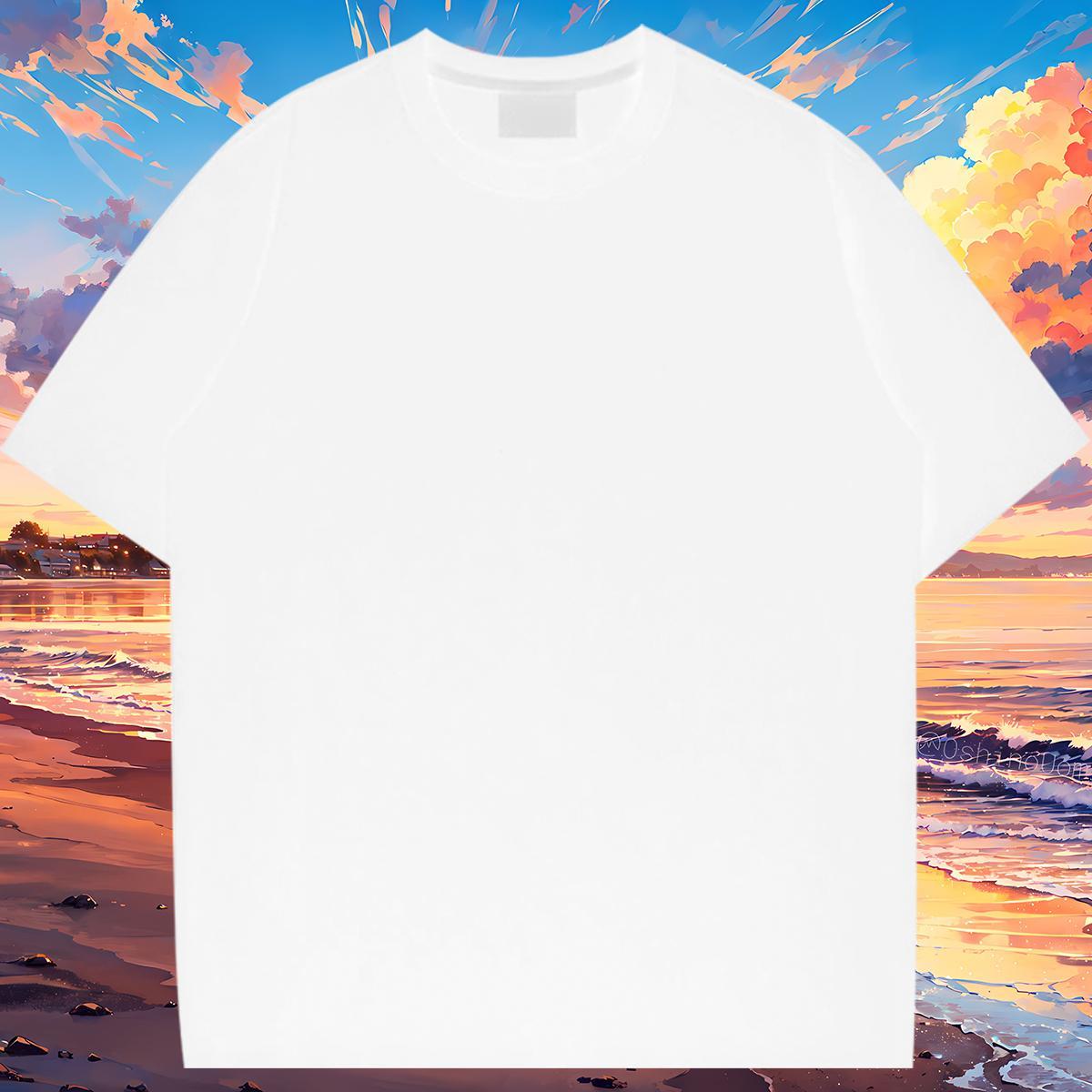 Wholesale Women Tshirts 230g Pure Cotton panting Sports Street Wear T-Shirts for Women Crew Neck Breathable Customized Clothings