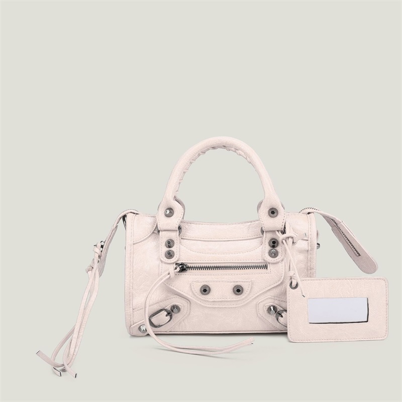 City Leather Tote Shoulder Simple Crossbody Bags Designer Women Bag Motorcycle Handbag Solid Color Fashion Street 3 Sizes Xb073