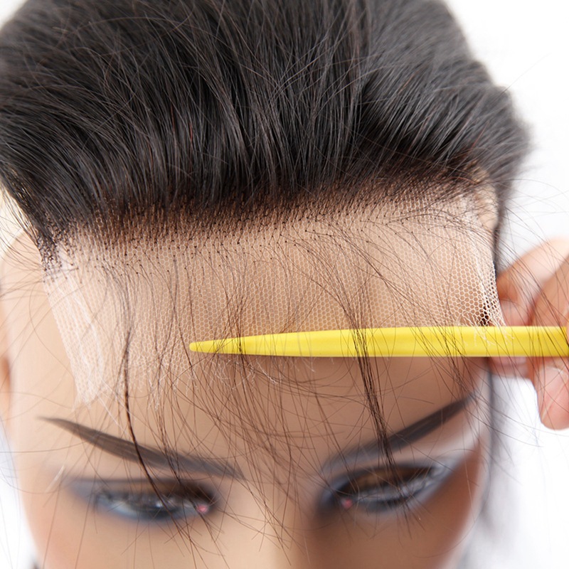 HD Lace Front Wig 5X5 Closure Wigs Brazilian Peruvian 100% Human Hair 10-34inch Indian Straight Natural Color