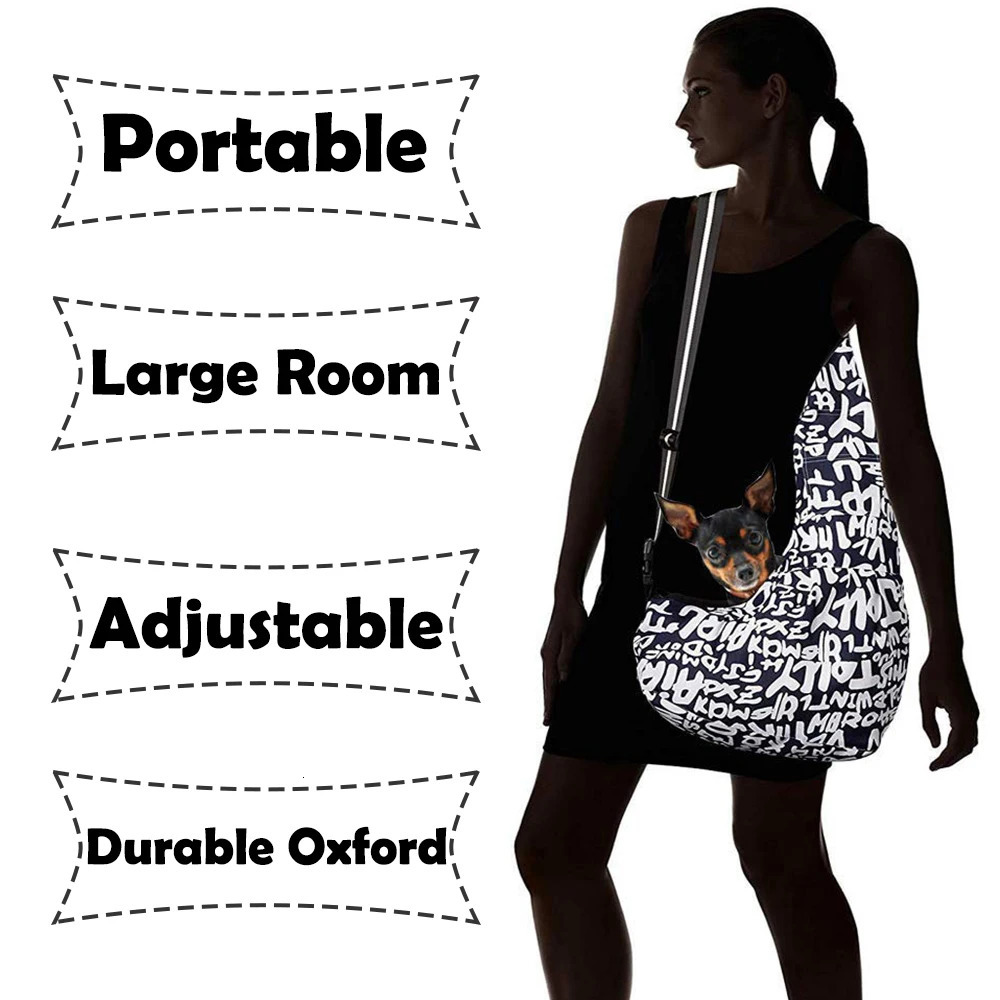 Pet sling suitable for small dogs cats adjustable handbags shoulder straps backpack racks BG0152 240808
