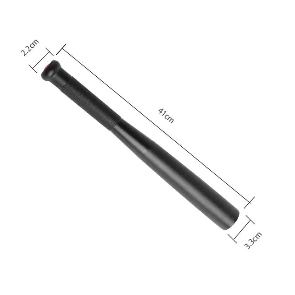 Torches 31/41/49CM Self Defence Flash Stick Baseball Bat Alloy Torch Anti Riot Shooting Distance 500M Multi Functional LED Flashlight z240809