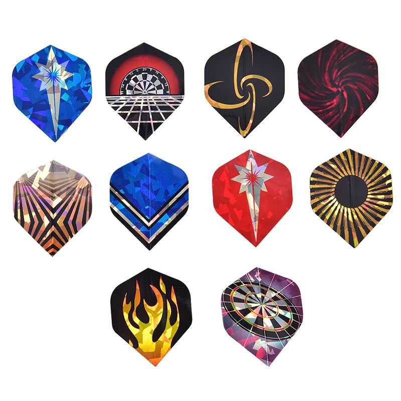 15/30Pcs PVC Reflective Laser Dart Wing Set Darts Flights Nice Dart Flights Set Entertainment And Leisure Products Y240807
