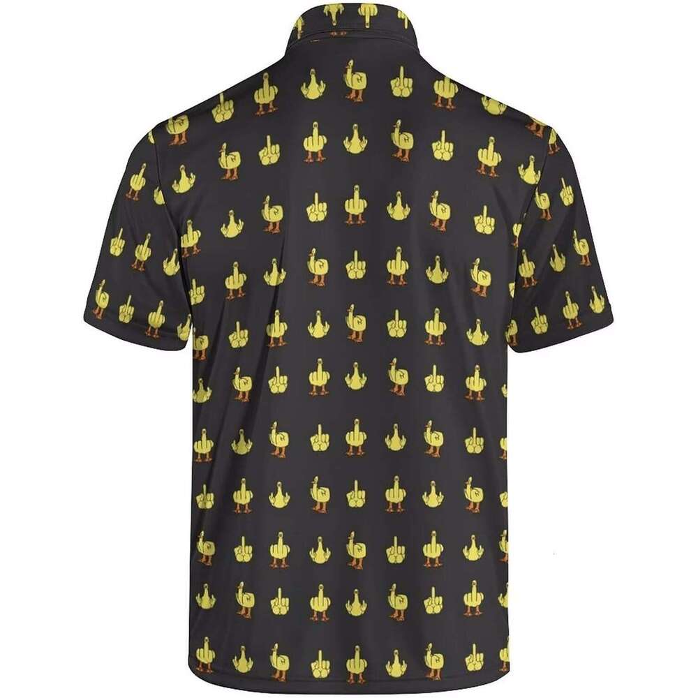Fashion Mens Polo shirt fashion Funny Shirts for Men Quick-Dry Golf Shirt Moisture Wicking Activewear Polos shirts tshirt Casual tops summer clothes S
