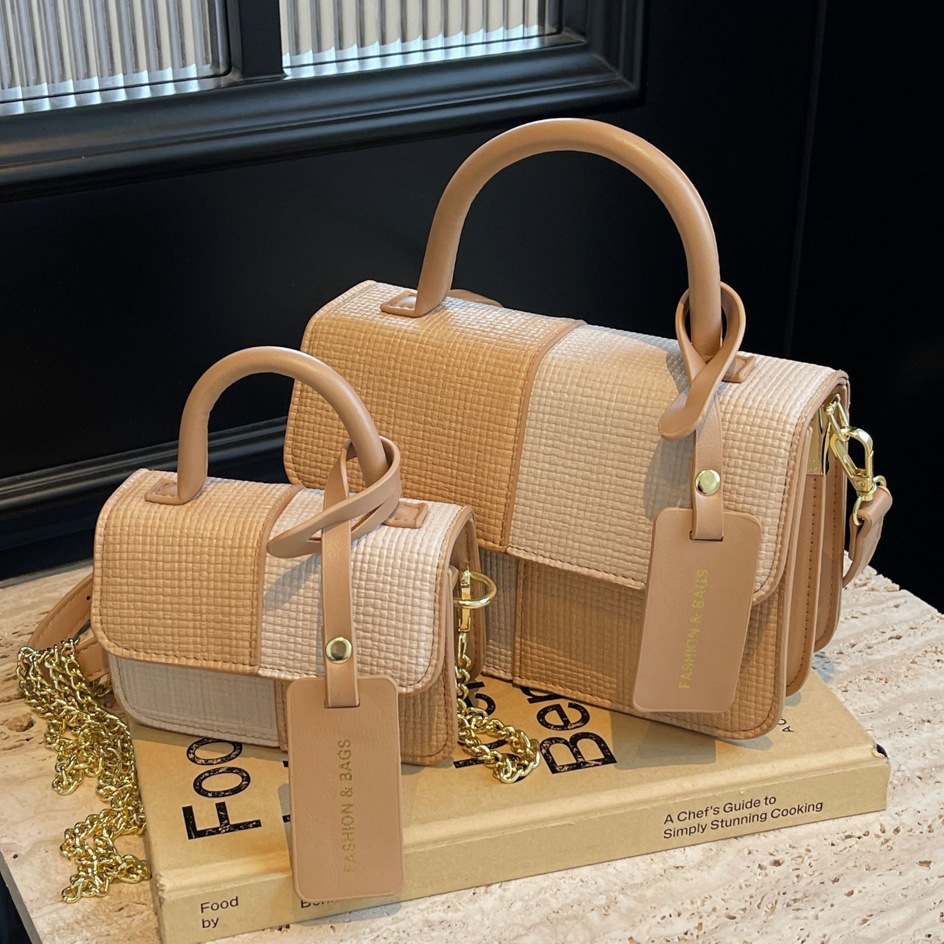 Designer tote bag tote Armpit Bag Women 2024 New Fashion Simple Hundred Small Square Bag Advanced Sense Single Shoulder Bag