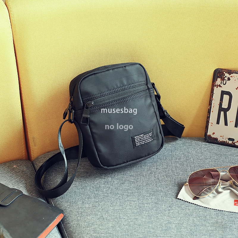New high quality casual men's small shoulder bag mobile phone bag summer fashion trend South Korea crossbody bag personality bag