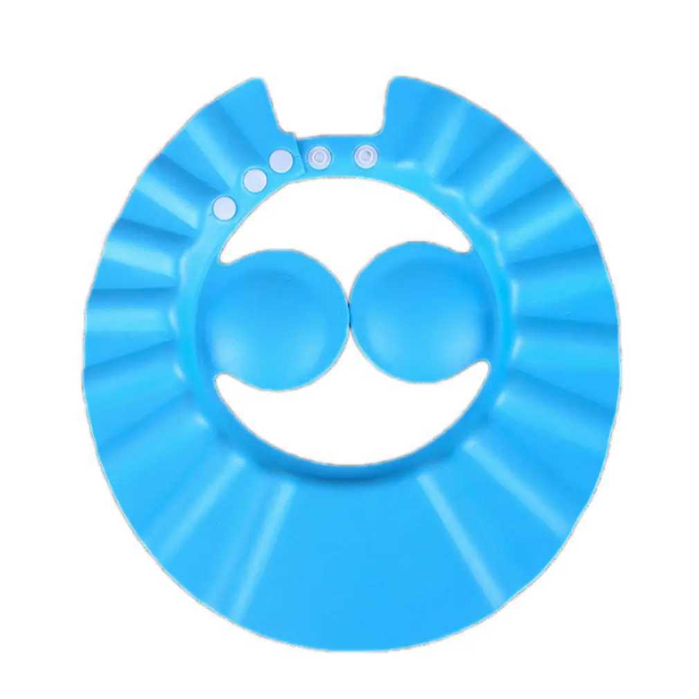 Baby shampoo shower cap child safety shampoo bathroom shower cap adjustable elastic shampoo capW240717