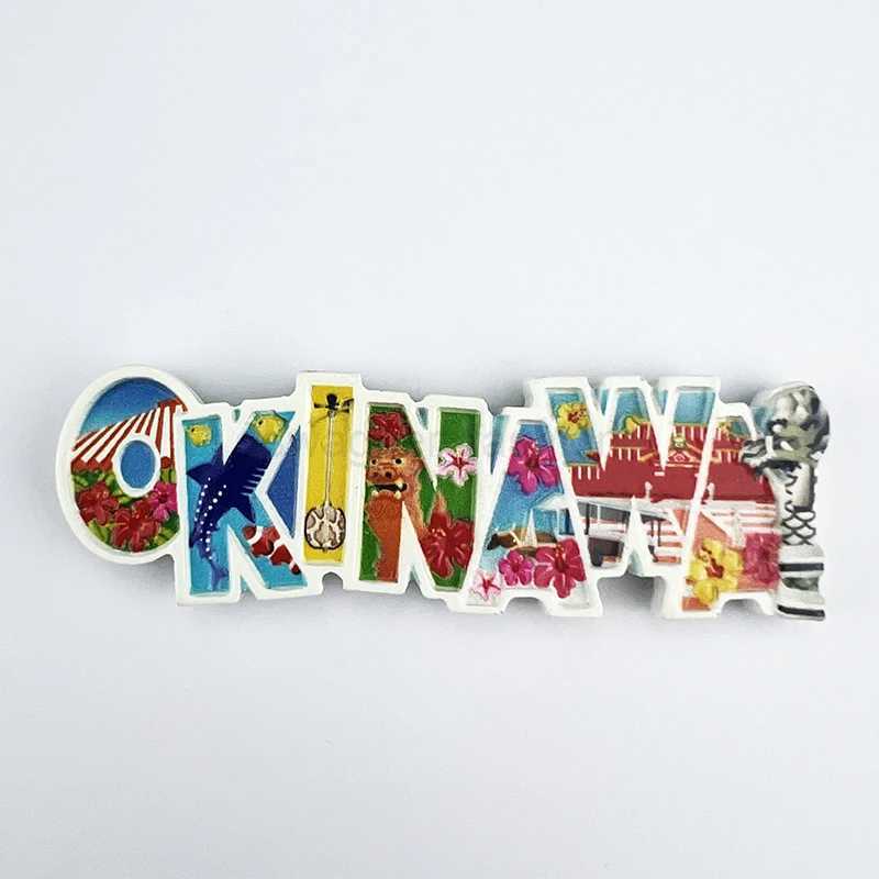 Japan Travelling Souvenirs Fridge Magnets Okinawa Hokkaido Tokyo Tourist Souvenirs Fridge Stickers Home Decoration Wedding GiftsXJ240809 - view 3