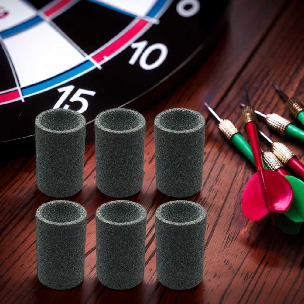 6Pcs Round Dart Point Sharpener Dart Sharpening Sand Stones Dart Tip Sharpener Keep Your Darts Sharp Reduce Bounce Outs Y240807 - view 3