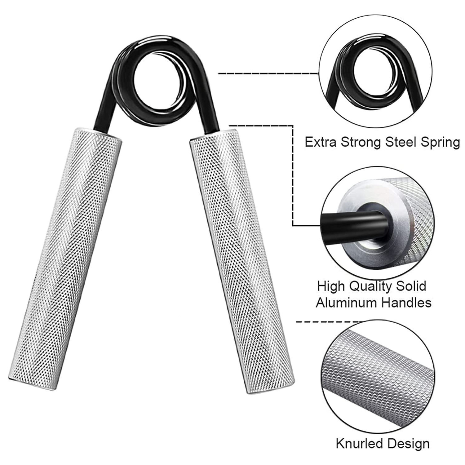 Hand Grips Metal Grip Strength Trainer 50-350LB Hand Gripper Exerciser Set Wrist Forearm Fitness Equipment Home Gy Hand Grip Strengthener 230530
