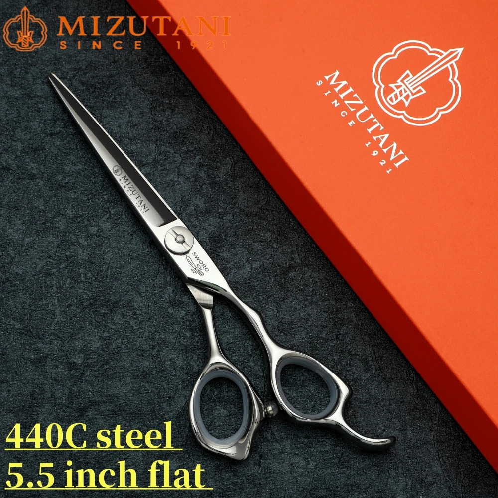 Mizutani Professional Barber Scissors Thinning for thinning hair 440C 5.5-6-6.5-7 inch Salon Haircutting Tools 240805