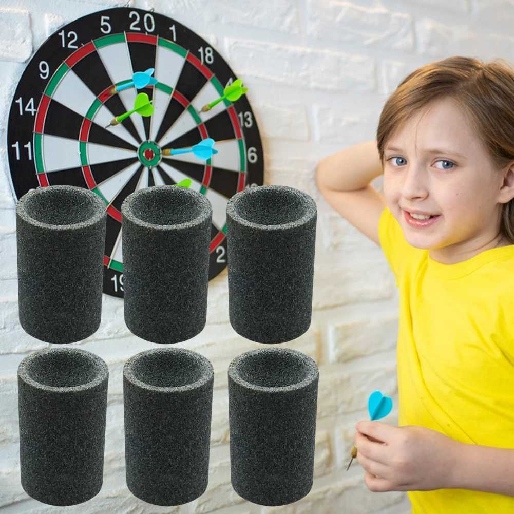 6Pcs Round Dart Point Sharpener Dart Sharpening Sand Stones Dart Tip Sharpener Keep Your Darts Sharp Reduce Bounce Outs Y240807 - view 4