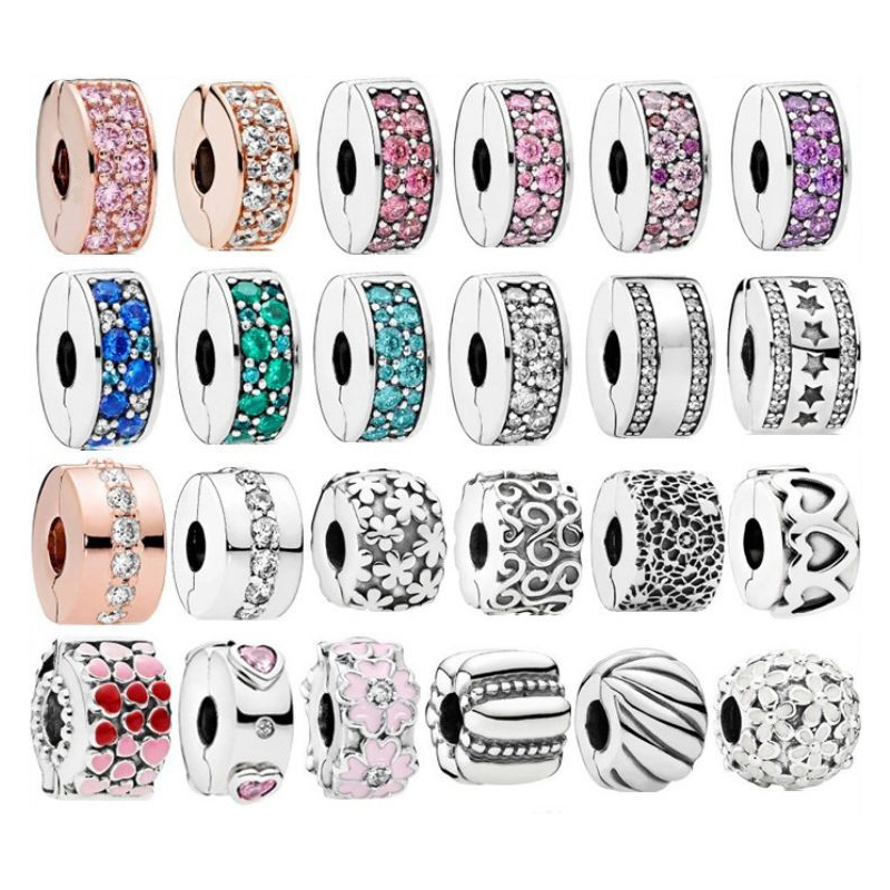 European 925 Sterling Silver Safety Charms Women For PAN Design Fits 3mm Snake Chain Bracelets Birthday Christmas Gift DIY Making Jewelry B057