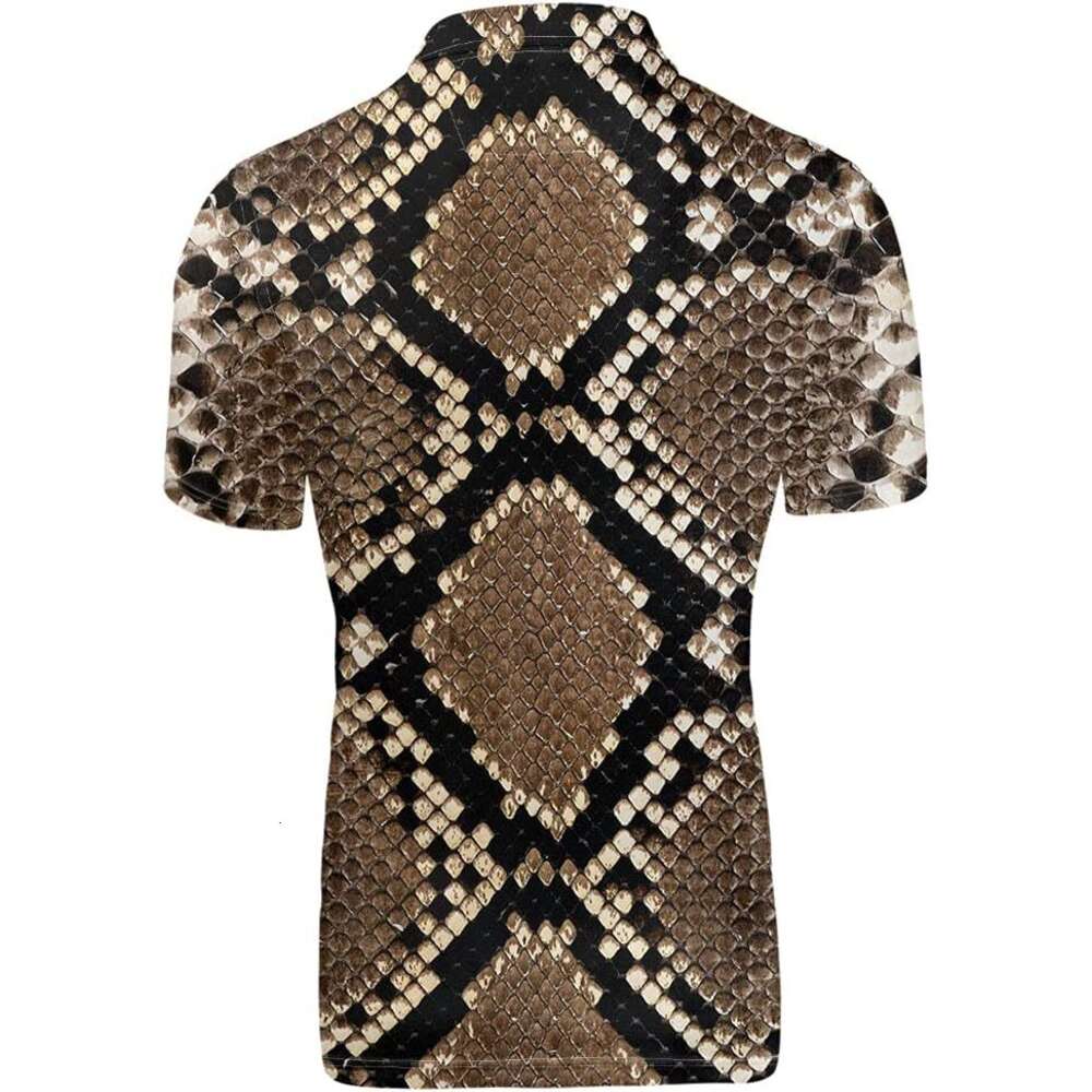 Fashion Mens Polo shirt serpentine for T-Shirts Graphic Short s Tees Button Up Casual Summer Slim Fit Polos shirts tshirt tops summer clothes