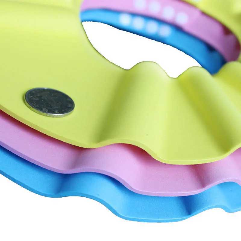 Adjustable baby shower cap childrens shampoo shower cap shampoo and hair care cover EIG88W240717