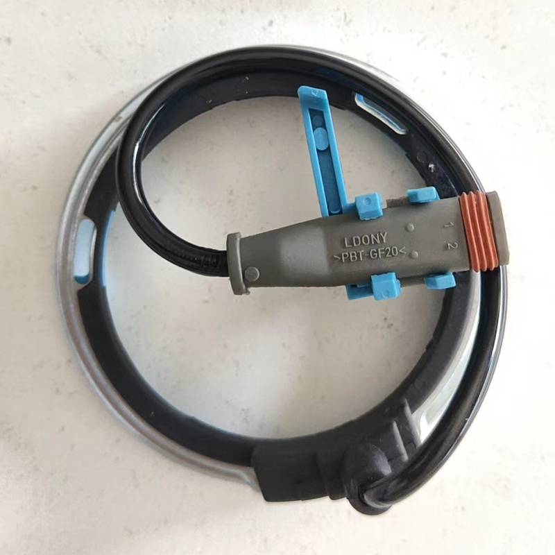 Automotive ABS anti lock braking system skid control rear wheel speed sensor active BAR0106 93178652 Opel