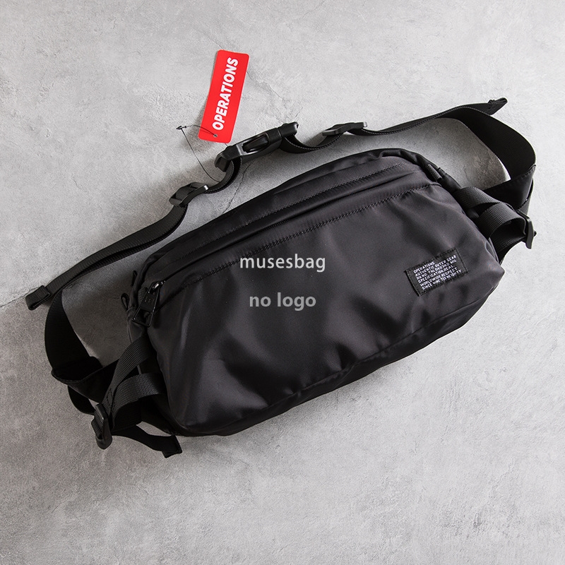 Trendy sports men's chest bag crossbody bag Oxford cloth casual personality outdoor riding bag large capacity waterproof waist pack