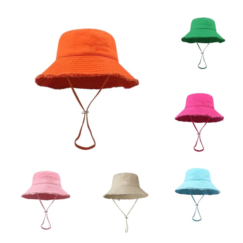 Designer cap bucket hat le bob hats for men sun prevent beach sport hat woman wide brim cappellino sun visor hat adjustable black khaki hg151 H4