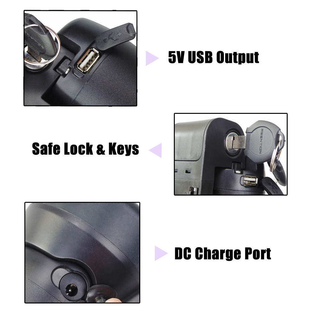 External Lithium-ion Battery Pack 36V 7Ah 350W Firefly 2.5 Electric Scooter Attachment Wheelchair
