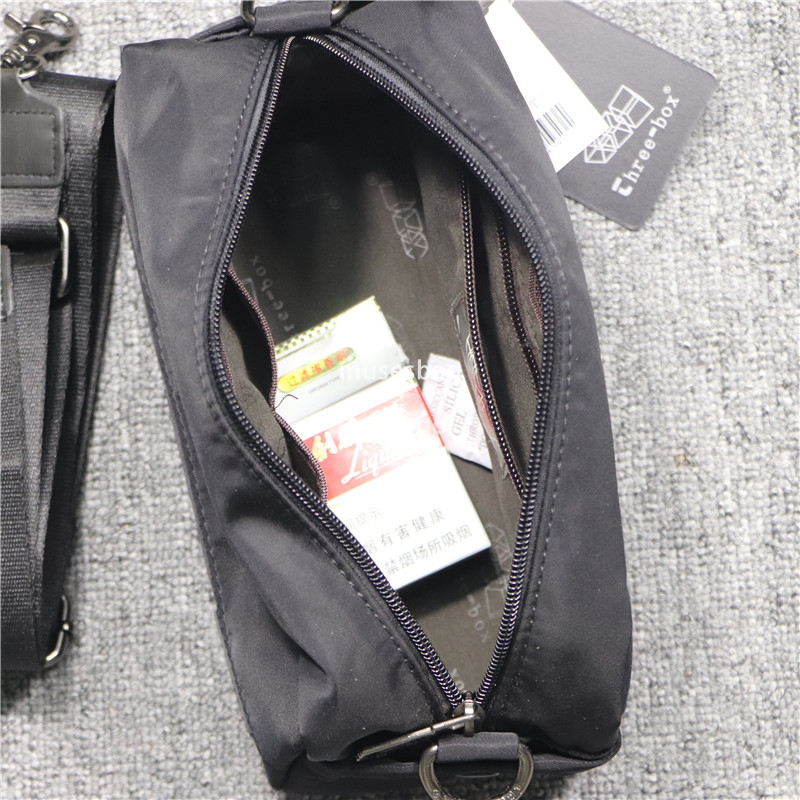New high quality men's Oxford cloth shoulder bag casual nylon canvas crossbody backpack day small square bag