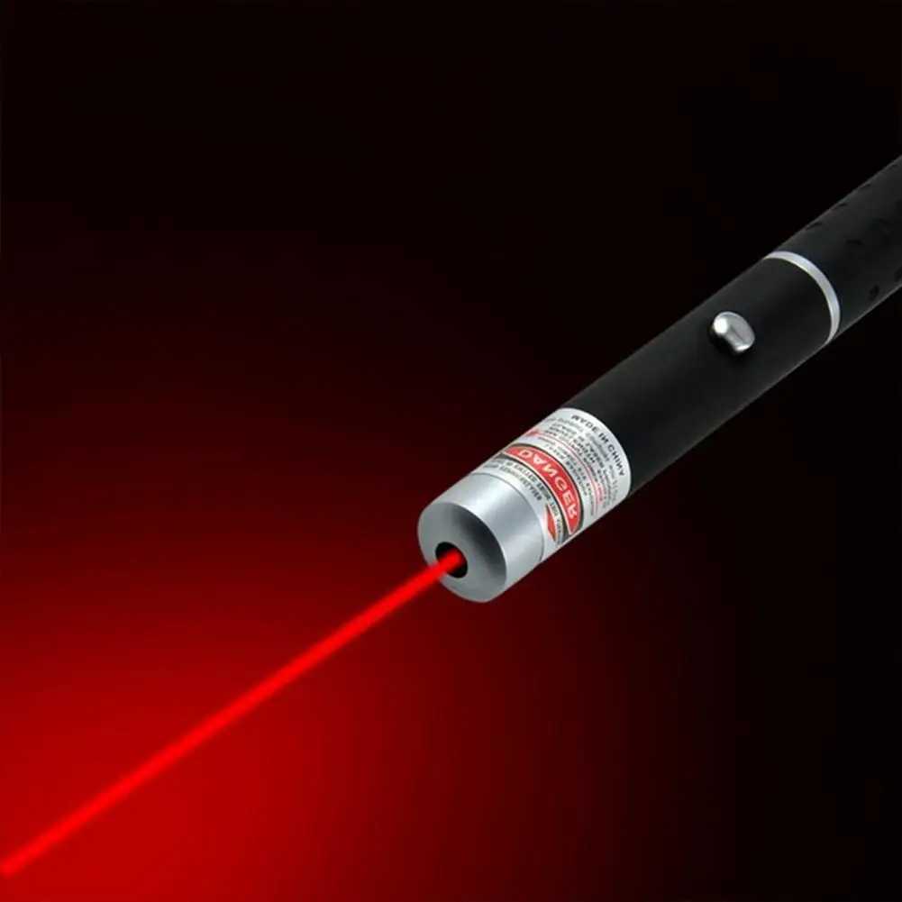 650nm 5mw Red Green Blue LED Laser Pet Cat Toy Red Dot Light Pen Sand Table Pointer Pen For Office School Presentation TeaseM240809