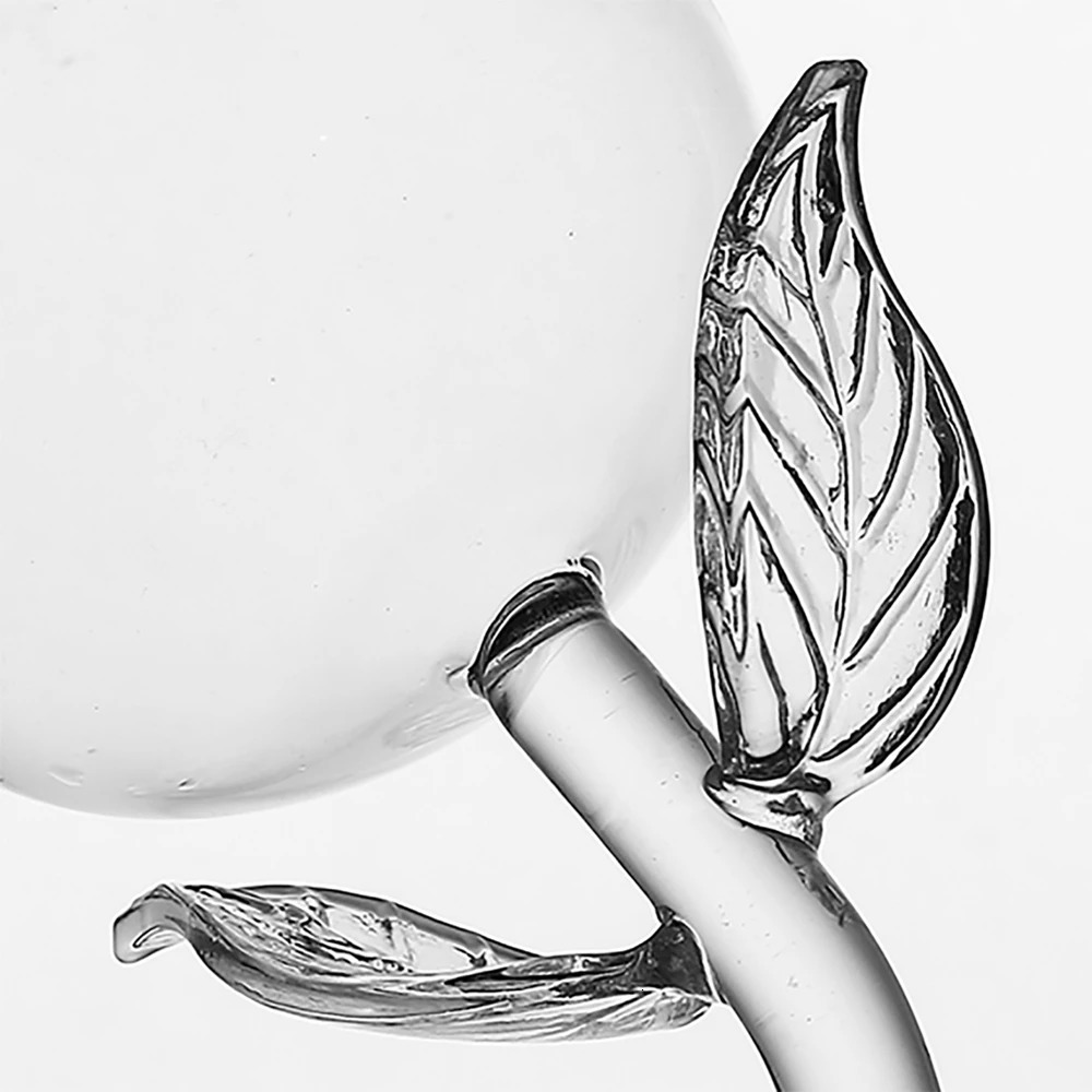 Creative Wine Glasses Rose Flower Shape Transparent Curling Design Fancy Exquisite Wine Glass Goblet For Cocktail Drinkings 240805