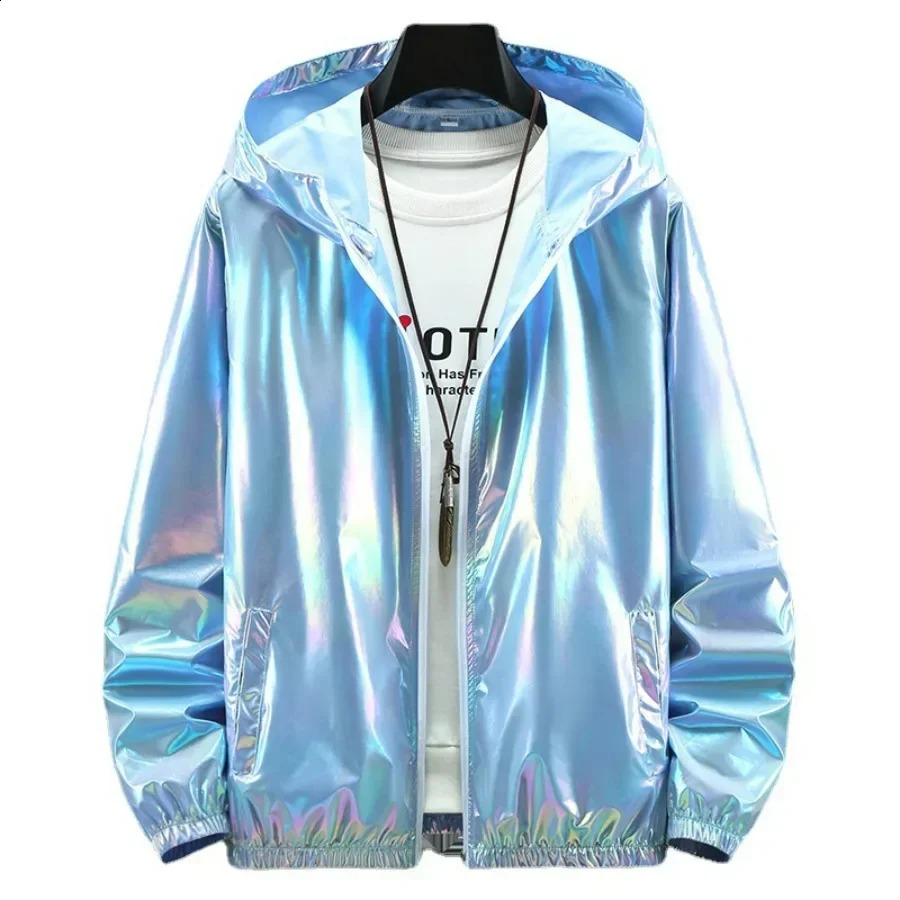 Mens Summer Sunscreen Clothing Sun Protection Clothing for Men Outdoor Sports Quick Drying Skincare Fishing Clothing Men 5XL 240809