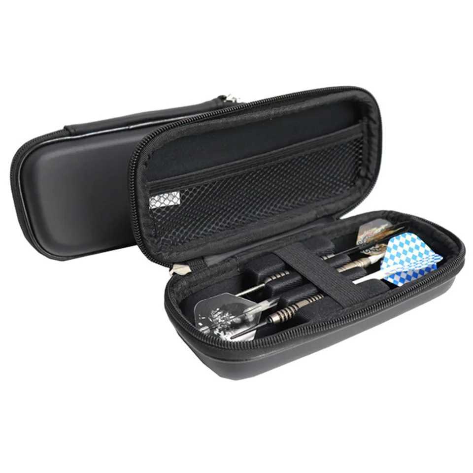 Darts Carrying Case With Inner Support Base 3/6 Cell Smooth Zip Closure Double Protection Protective EVA Darts Holder Organizer Y240807