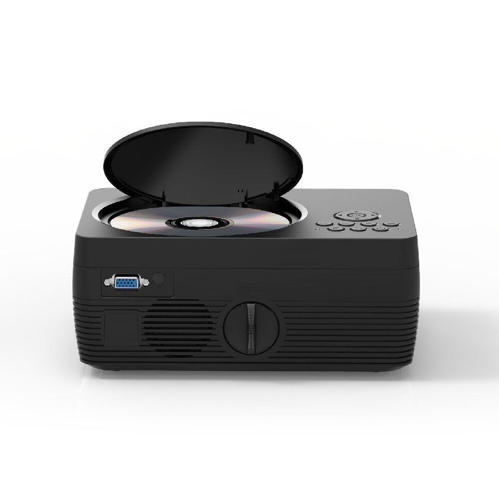 2024 NEW BY DHL H96 MAX W11 Smart DVD Projector 1080P 260ANSI Android 9.0 4K 2G 16G RK3228A BT4.1 Media Player