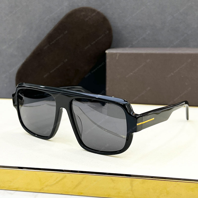 Designer for men and Women Fashion oversized frame glasses FT1101 quality Chunky plate sunglasses Sports protection style classic original box