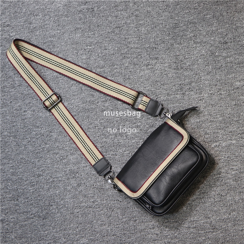 South Korean trend men's shoulder bag casual day street crossbody mobile phone bag sports women's bag