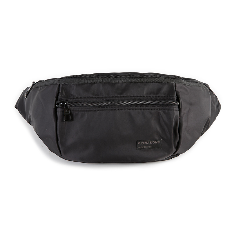 Fashion men's crossbody bag large capacity recreational sports chest bag personality street riding bag outdoor waterproof diagonal backpack