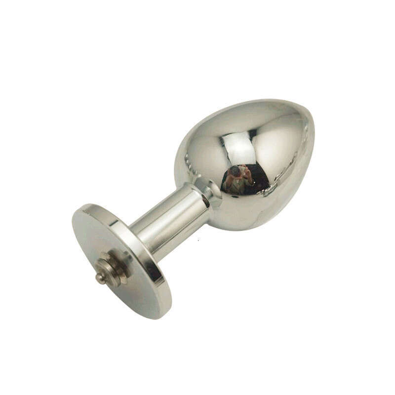 New large Electric shock pleasure pod probe medical therapy metal anal butt plug dildo vagina BDSM electro sex stimulator toy