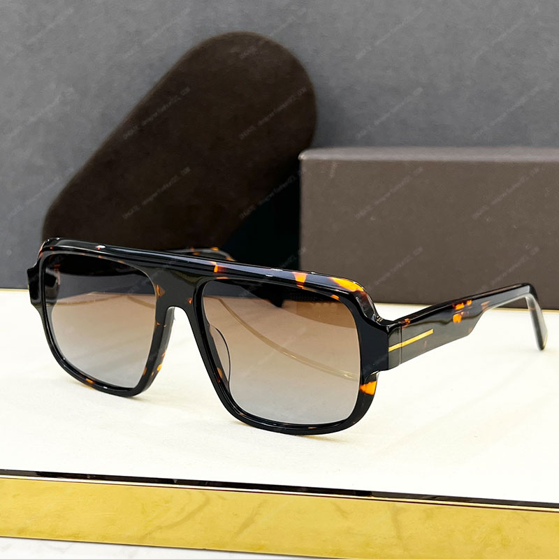 Designer for men and Women Fashion oversized frame glasses FT1101 quality Chunky plate sunglasses Sports protection style classic original box
